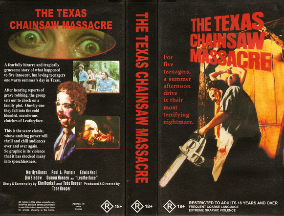 The Texas Chainsaw Massacre: the film that frightened me most